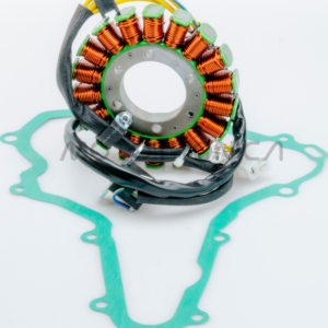 Stator, Gerador, Eletrónico, Magneto, Alternador , Estator para Suzuki LTR450 2006 a 2011 Junta e conetores incluídos